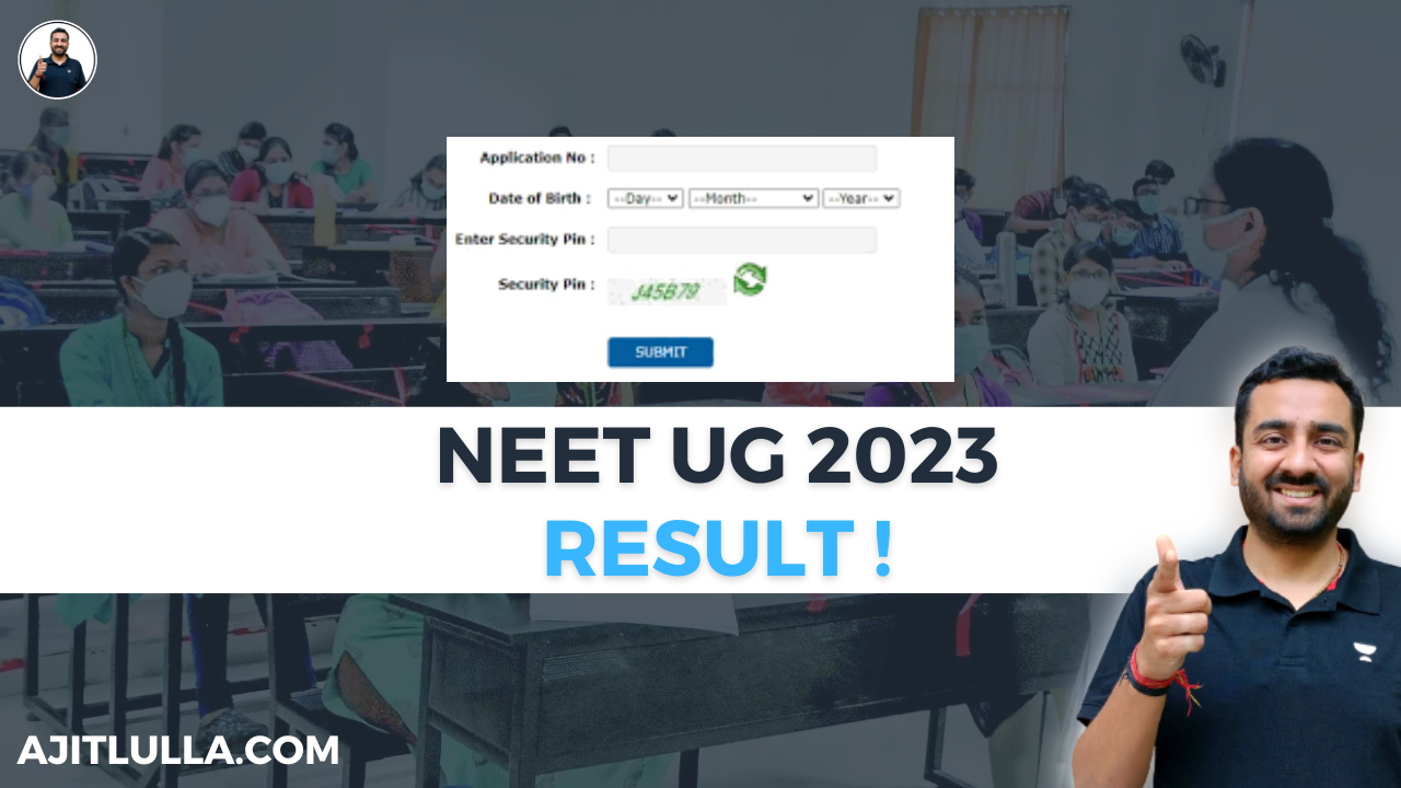 NEET 2023 Result Check Your Scorecard, Download Link, and NEET UG